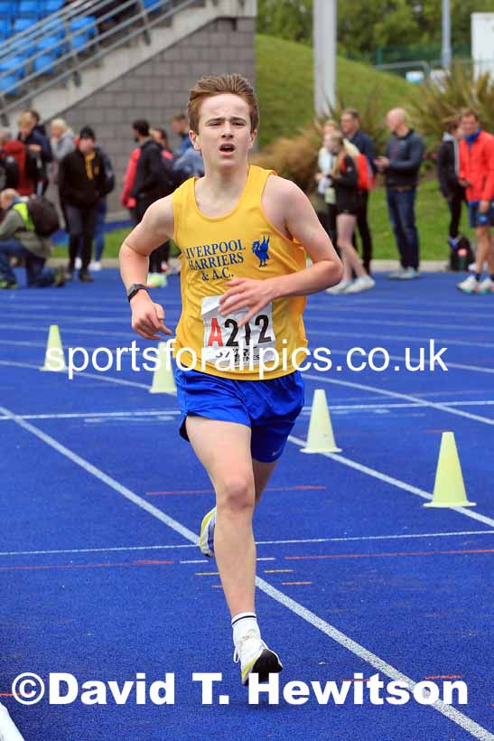 Mens under-17s 2022 Northern Road Relays, SportsCity, Manchester. Photo: David T. Hewitson/Sports for All Pics